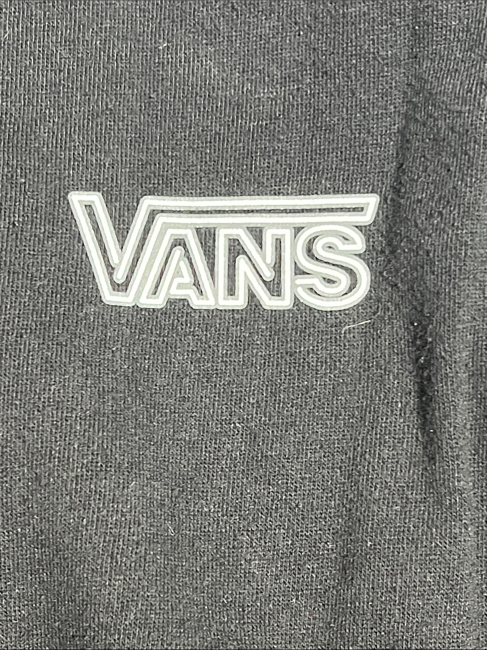Vans Black Hoodie with Red Rose Graphic - Picture 10 of 13